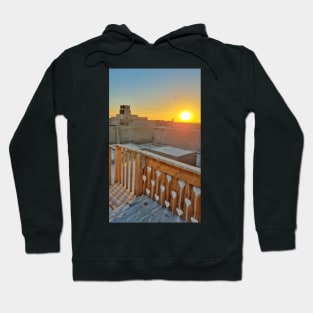 Old town on sunset, Khiva, Uzbekistan Hoodie